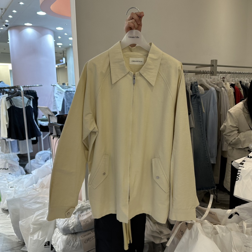 CREAM VILLA(此品牌名稱會遭售假投訴,建議淘寶店鋪商品名稱中不要使用)韓國直郵㊣東大門實拍女裝新款人氣夾克CREAMVILLA夾克圖色2