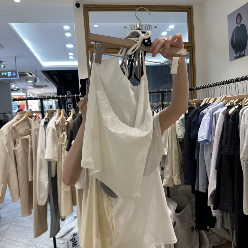 OVERTAKE韓國㊣直郵東大門代購女裝新品熱賣25春夏吊帶背心OVERTAKE吊帶/背心