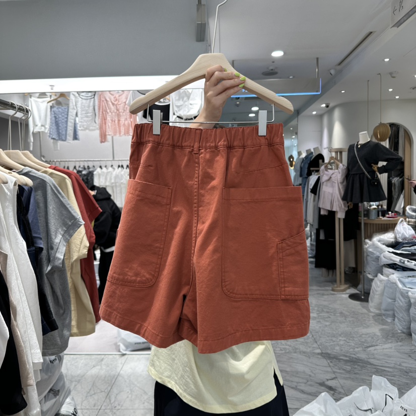 REVE-L直郵韓國代購㊣女裝新品休閑25春夏人氣時尚推薦短褲REVE-L短褲