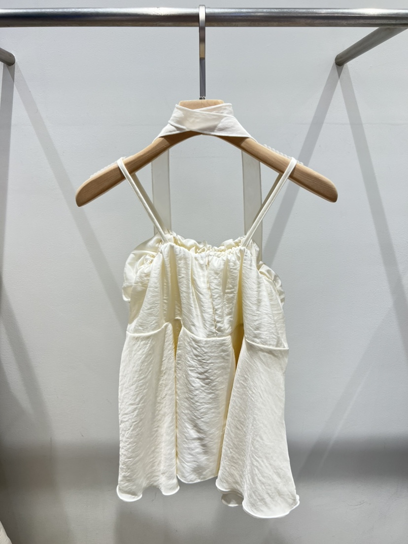 MAGNOLIA36-L直郵韓國代購㊣女裝新品時尚25春夏吊帶背心含脖帶MAGNOLIA36-L吊帶/背心