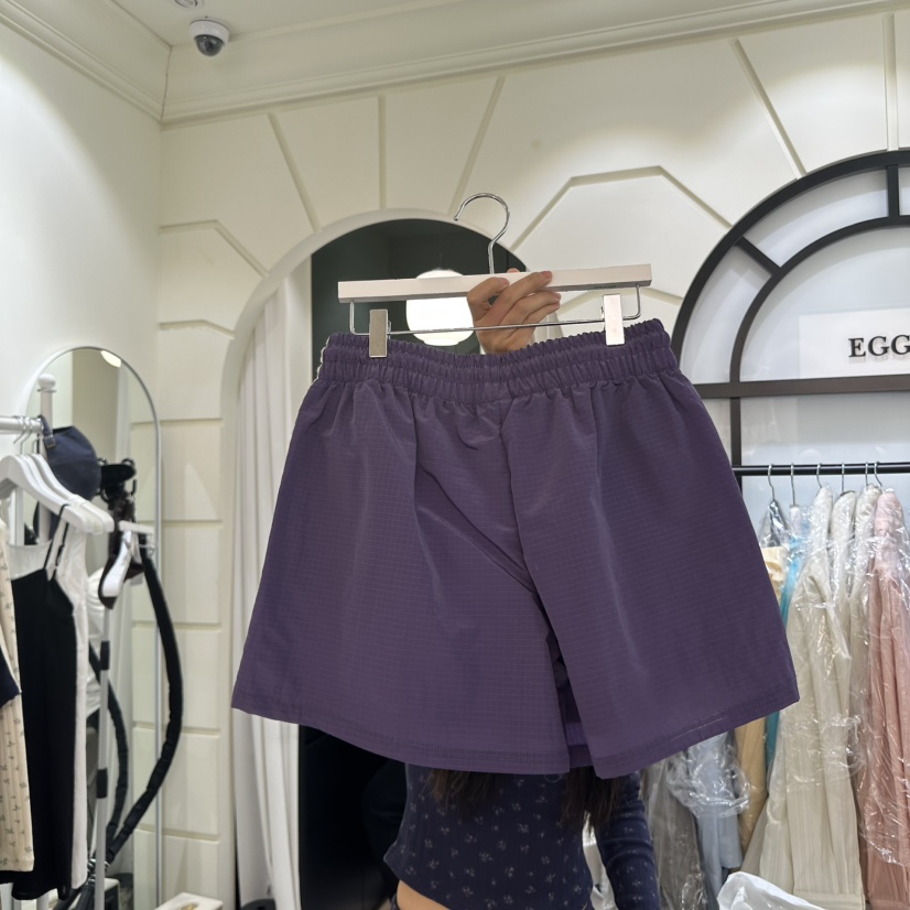 EGG IS韓國直郵㊣東大門實拍女裝新品熱賣時尚推薦25春夏短褲EGG IS短褲