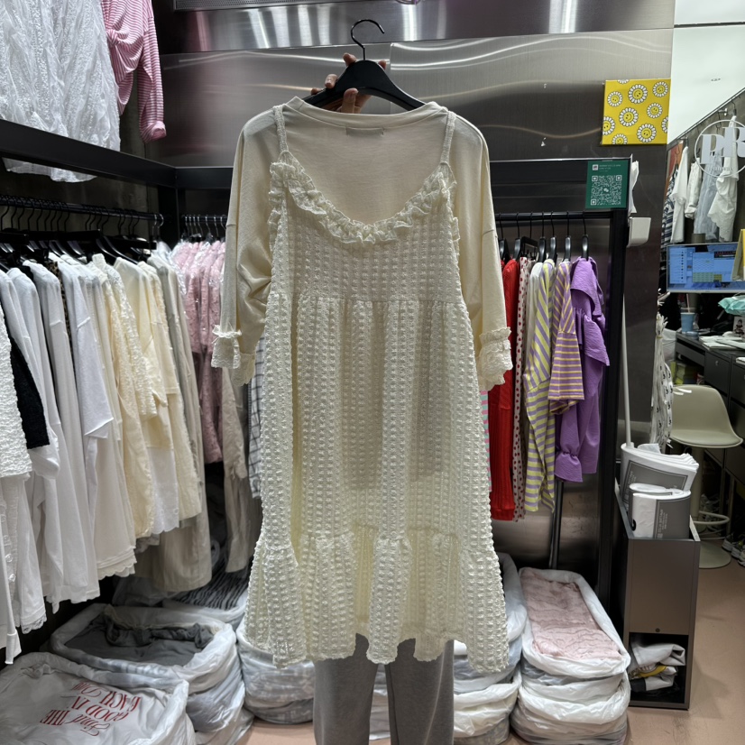 RUNWAY-런웨이韓國㊣直郵東大門代購女裝新款休閑連衣裙不含內搭RUNWAY連衣裙