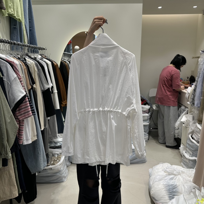 AT THE END直郵韓國代購㊣女裝新款時尚休閑25春夏推薦夾克AT THE END夾克
