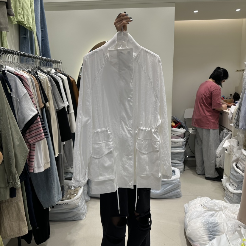 AT THE END直郵韓國代購㊣女裝新款時尚休閑25春夏推薦夾克AT THE END夾克