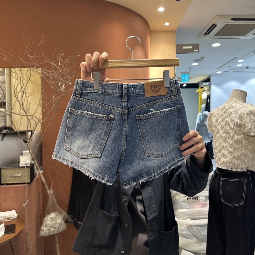 MIENNE直郵韓國代購㊣女裝新品時尚25春夏休閑熱賣人氣短褲MIENNE短褲