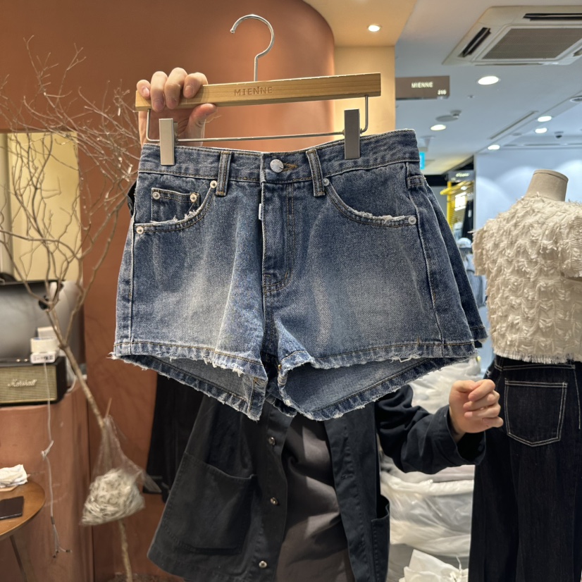 MIENNE直郵韓國代購㊣女裝新品時尚25春夏休閑熱賣人氣短褲MIENNE短褲