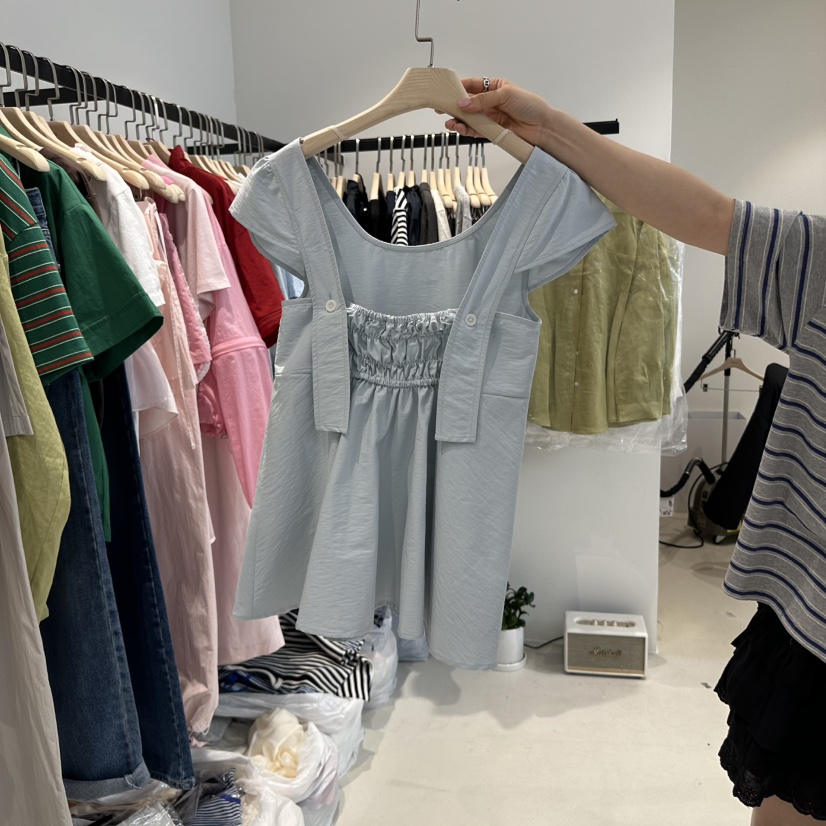 BREAD韓國直郵㊣女裝新品25春夏人氣休閑推薦時尚熱賣連衣裙BREAD連衣裙