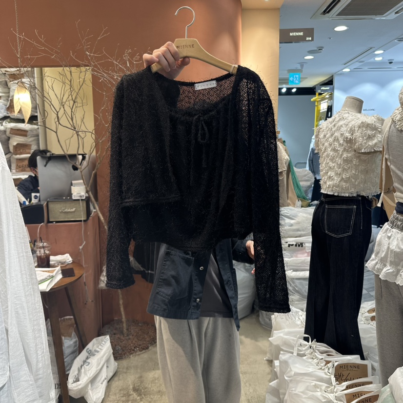 MIENNE韓國直郵㊣東大門實拍女裝新品人氣熱賣推薦套裝兩件套MIENNE套裝圖色3