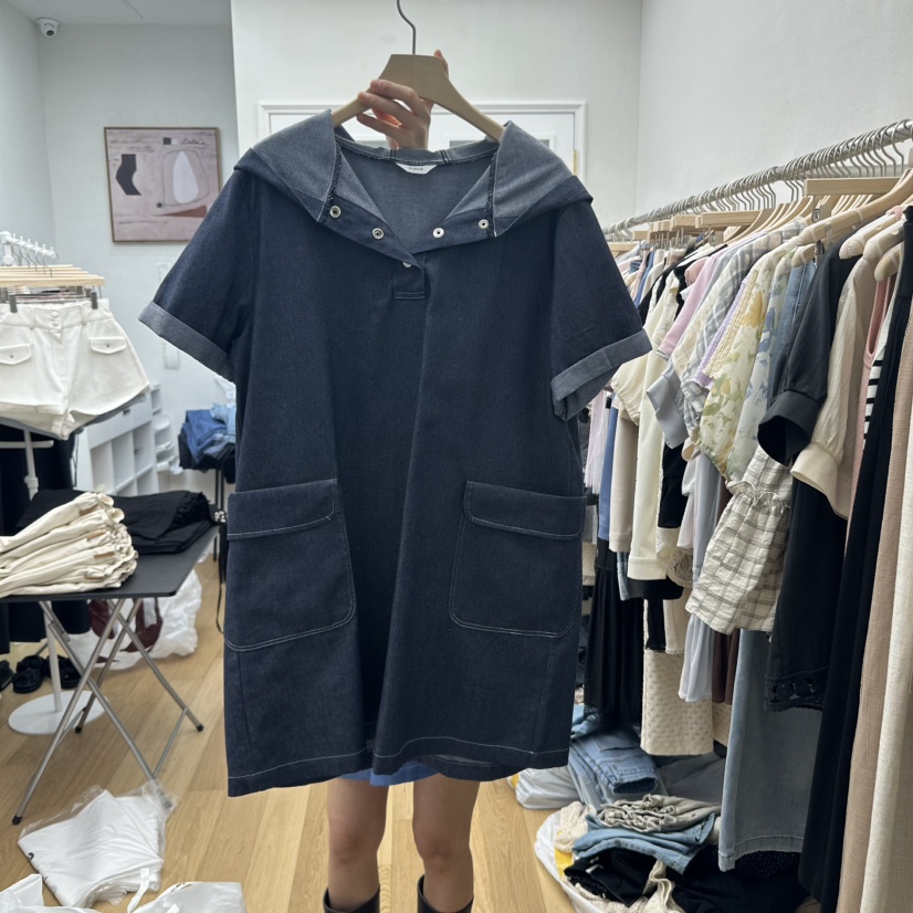 RE:FRESH-L韓國直郵㊣東大門實拍女裝新品時尚熱賣人氣連衣裙RE:FRESH連衣裙圖色2