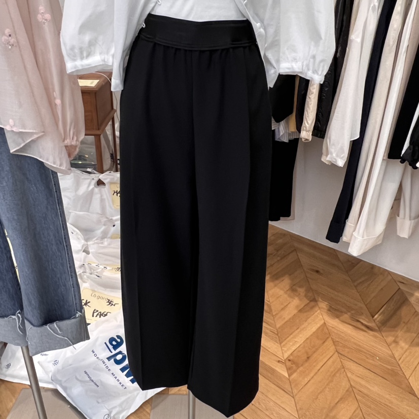 LOGARDEN直郵韓國代購㊣女裝新品人氣推薦25春夏休閑褲短款LO GARDEN休閑褲