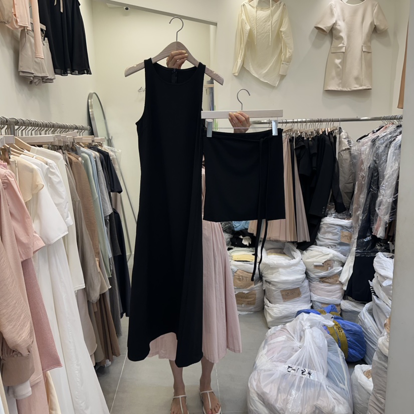 THE LOW直郵韓國代購㊣女裝新品25春夏推薦時尚套裝兩件套THE LOW套裝圖色2