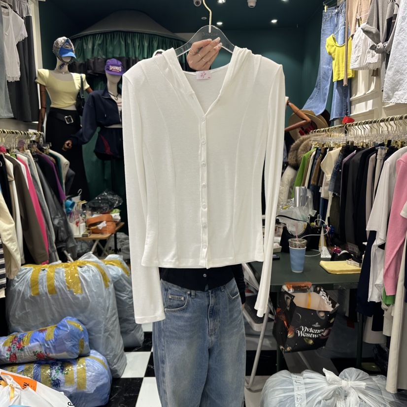 3COLOR直郵韓國代購㊣女裝新品推薦長袖T恤Three color長袖T恤