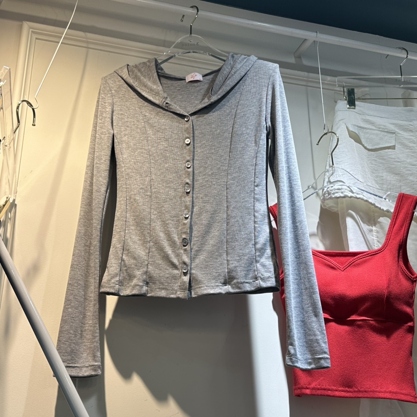 3COLOR直郵韓國代購㊣女裝新品推薦長袖T恤Three color長袖T恤圖色2
