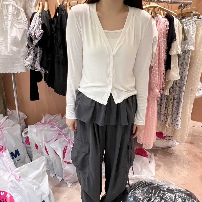 BY FLOW韓國㊣直郵東大門代購女裝新款25春夏時尚熱賣套裝BY FLOW套裝圖色2