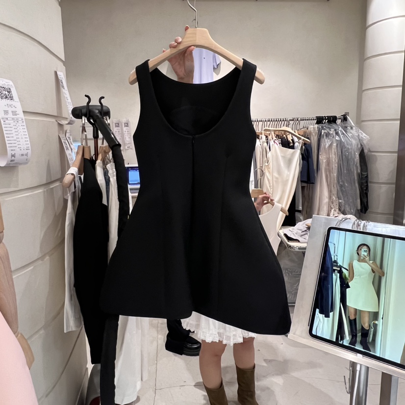 SALONDEMAG韓國㊣直郵東大門代購女裝新品推薦熱賣休閑連衣裙SALONDEMAG連衣裙