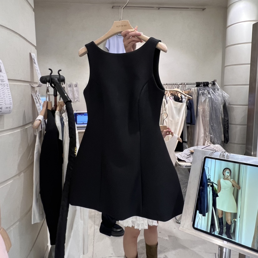 SALONDEMAG韓國㊣直郵東大門代購女裝新品推薦熱賣休閑連衣裙SALONDEMAG連衣裙圖色2
