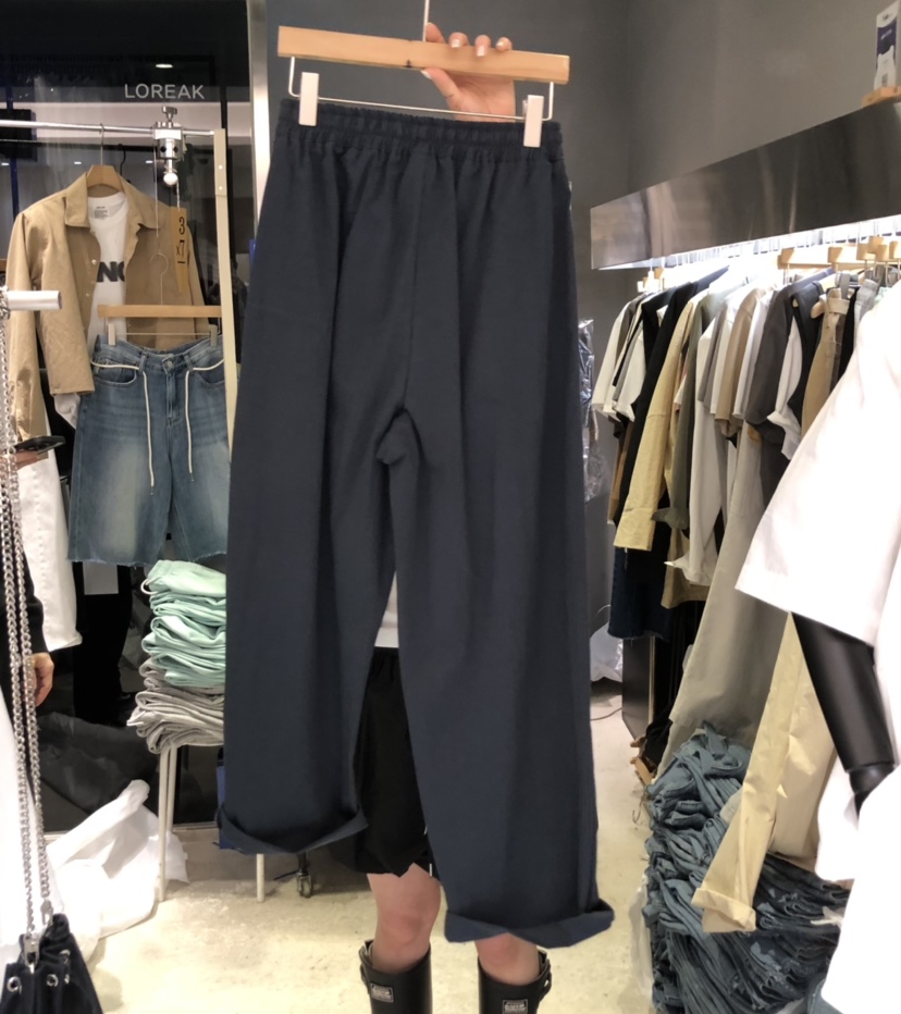 BANY ANCO韓國直郵㊣女裝新款休閑人氣時尚熱賣25春夏休閑褲BANY ANCO休閑褲