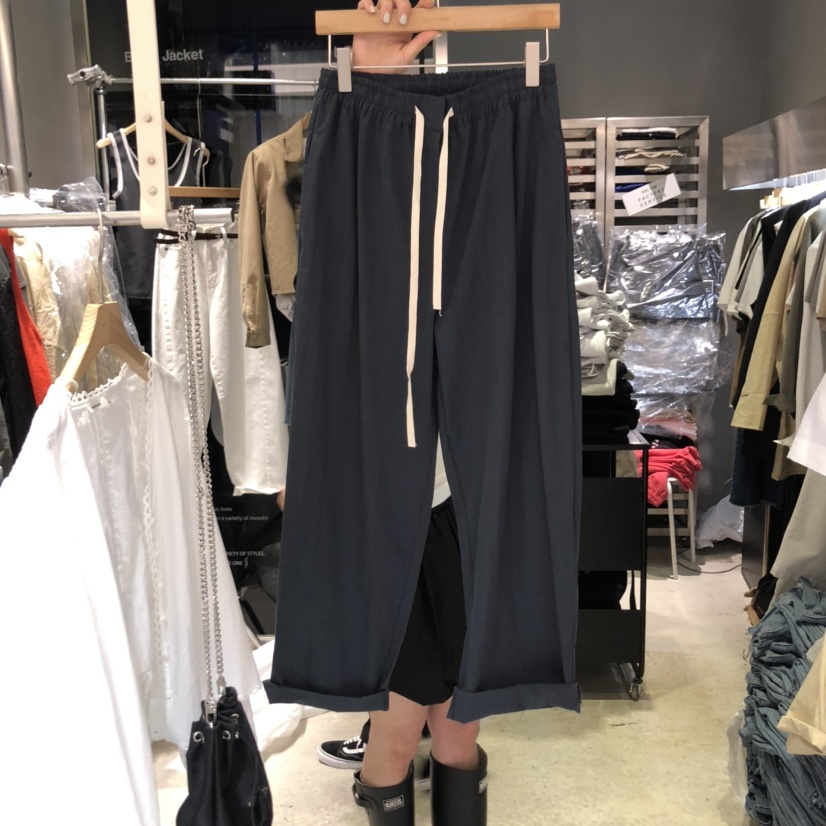BANY ANCO韓國直郵㊣女裝新款休閑人氣時尚熱賣25春夏休閑褲BANY ANCO休閑褲圖色2