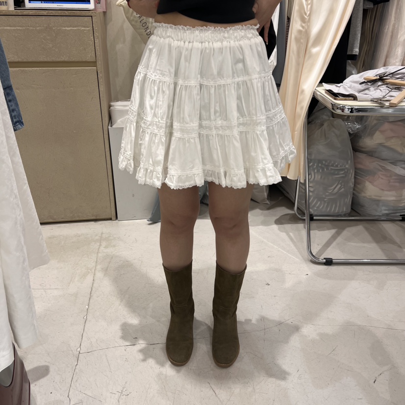 SALONDEMAG韓國㊣直郵東大門代購女裝新品25春夏熱賣時尚短裙SALONDEMAG短裙