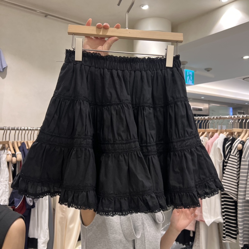 SALONDEMAG韓國㊣直郵東大門代購女裝新品25春夏熱賣時尚短裙SALONDEMAG短裙圖色2