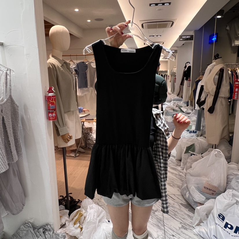 PADO韓國㊣直郵東大門代購女裝新品推薦熱賣時尚休閑連衣裙PADO連衣裙圖色2