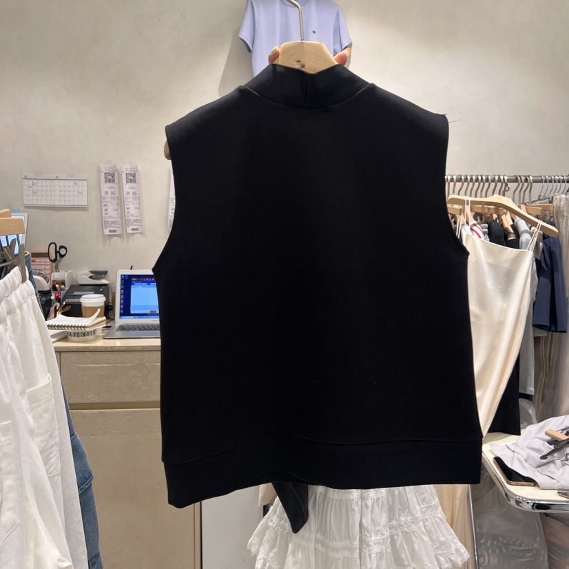 SALONDEMAG韓國㊣直郵東大門代購女裝新品25春夏吊帶背心蝴蝶結SALONDEMAG吊帶/背心