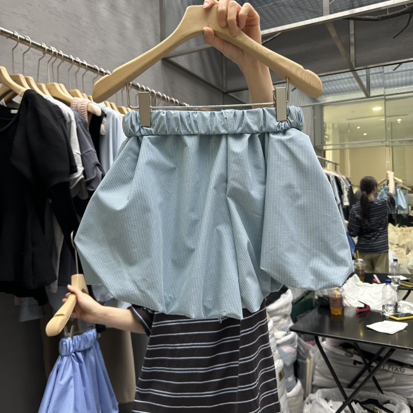 UOOV直郵韓國代購㊣女裝新款人氣25春夏時尚休閑熱賣推薦短褲UOOV短褲