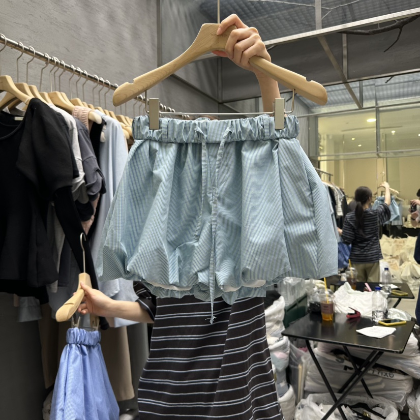 UOOV直郵韓國代購㊣女裝新款人氣25春夏時尚休閑熱賣推薦短褲UOOV短褲圖色3