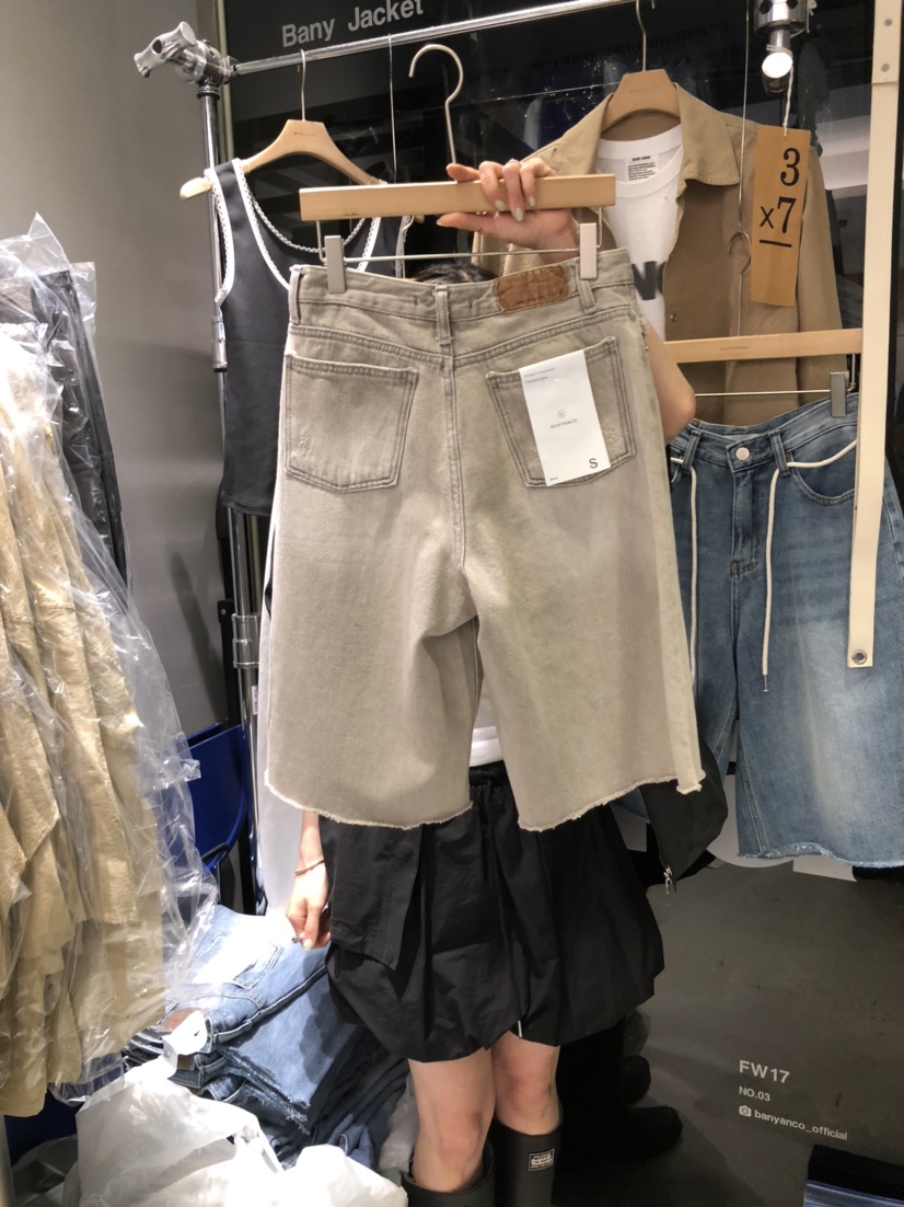 BANY ANCO韓國㊣直郵東大門代購女裝新款推薦25春夏人氣短褲BANY ANCO短褲