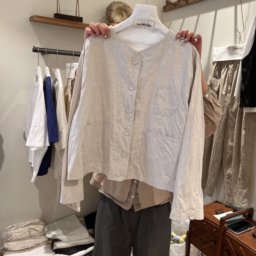 LE JARDINET韓國直郵㊣女裝新款熱賣時尚推薦人氣25春夏夾克LE JARDINET夾克圖色2