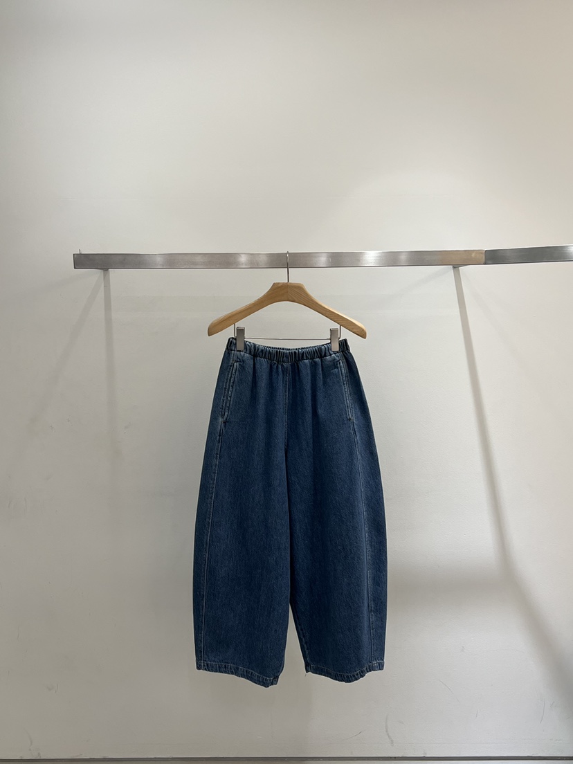 ONESTASTE韓國直郵㊣女裝新品熱賣人氣25春夏休閑牛仔褲條紋TASTE/ONESTASTE牛仔褲圖色2