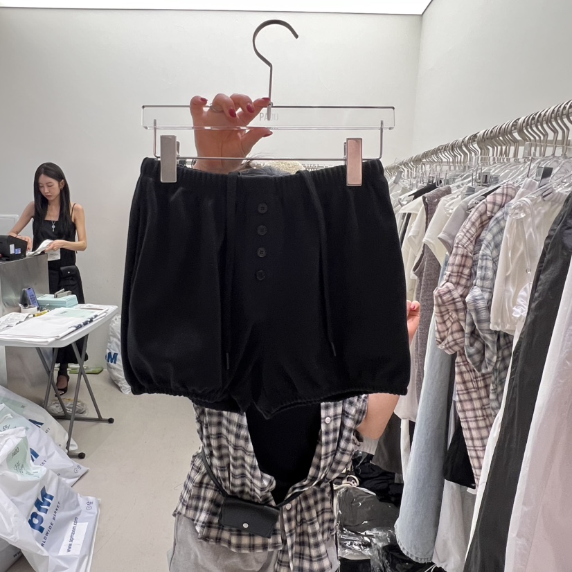PADO直郵韓國代購㊣女裝新品休閑時尚熱賣人氣25春夏推薦短褲PADO短褲圖色2