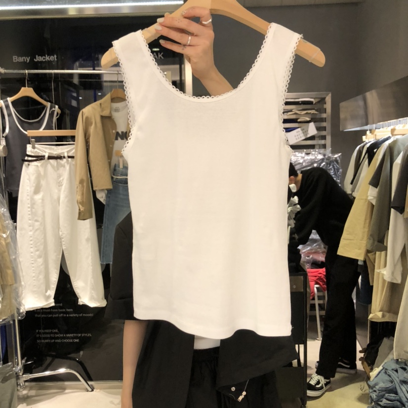 BANY ANCO韓國直郵㊣女裝新品人氣時尚休閑熱賣25春夏吊帶背心BANY ANCO吊帶/背心