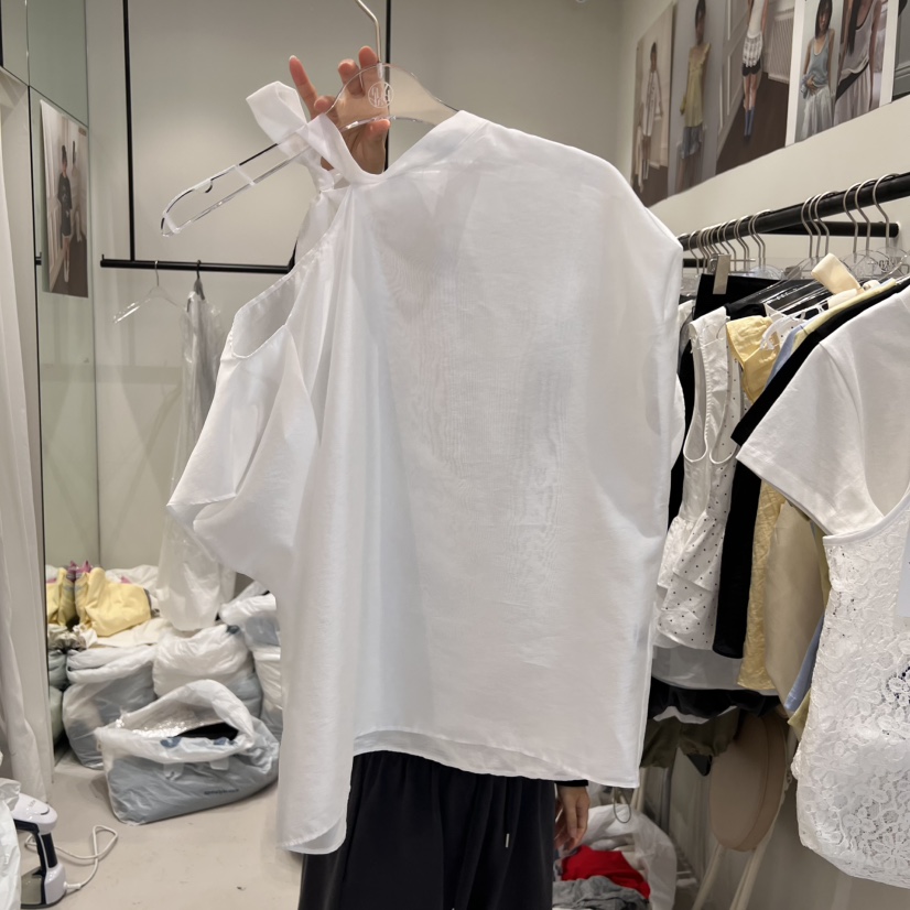 YUNBAL韓國直郵㊣女裝新款熱賣休閑人氣25春夏時尚襯衫蕾絲衫YUNBAL襯衫/蕾絲衫