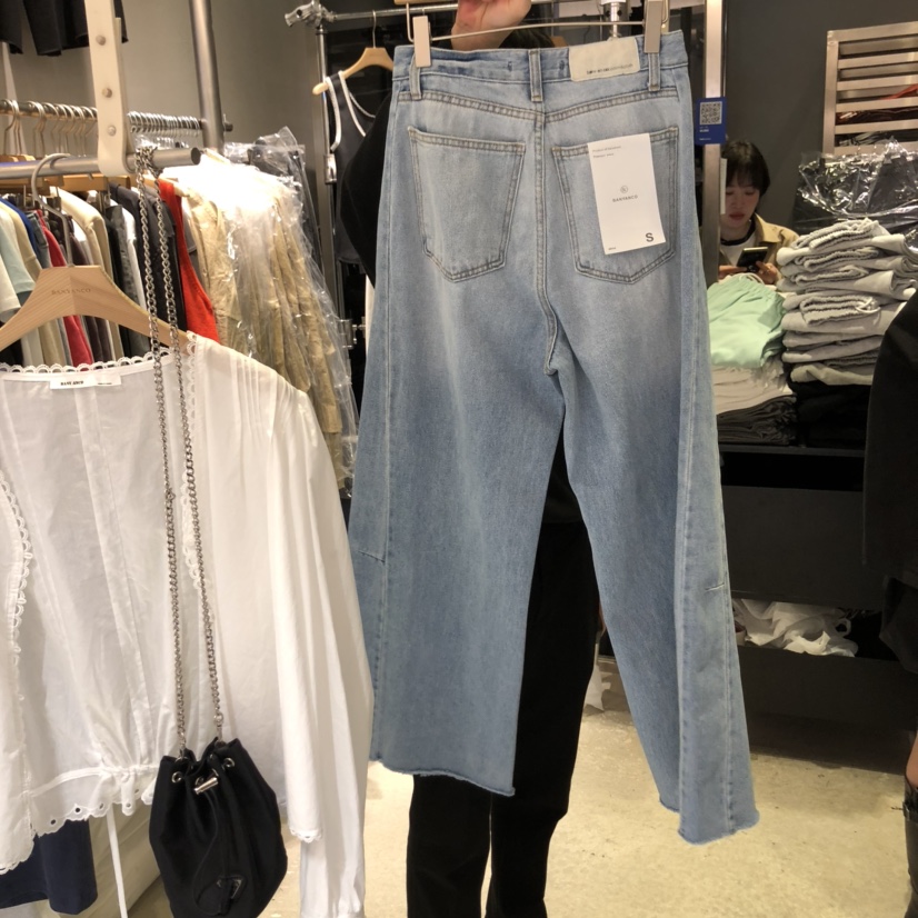 BANY ANCO韓國直郵㊣東大門實拍女裝新品人氣時尚休閑牛仔褲BANY ANCO牛仔褲