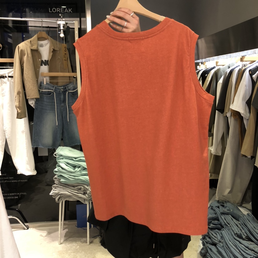BANY ANCO直郵韓國代購㊣女裝新品熱賣推薦時尚25春夏吊帶背心BANY ANCO吊帶/背心