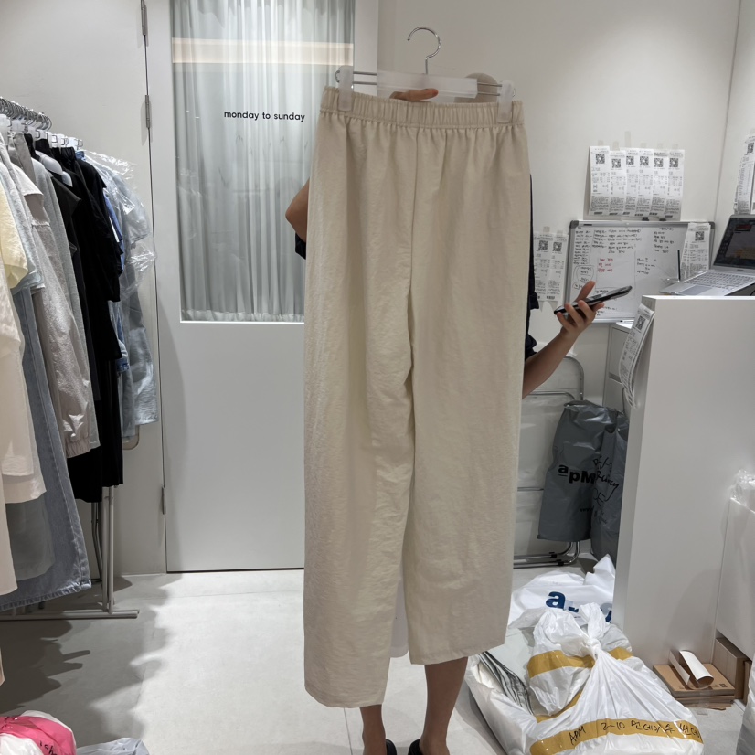 MONDAY TO SUNDAY韓國直郵㊣女裝新款熱賣推薦人氣休閑褲MONDAY TO SUNDAY休閑褲