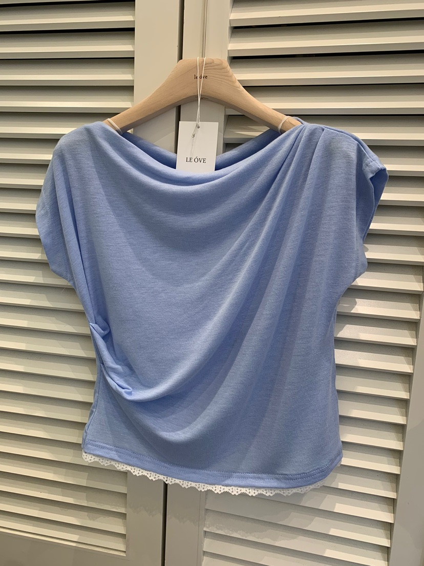 LE OVE/VERDI直郵韓國代購㊣女裝新品推薦熱賣休閑25春夏T恤LE OVE/VERDIT恤圖色3