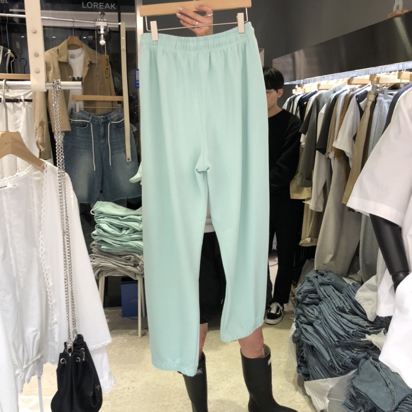 BANY ANCO韓國直郵㊣東大門實拍女裝新品推薦25春夏休閑褲BANY ANCO休閑褲