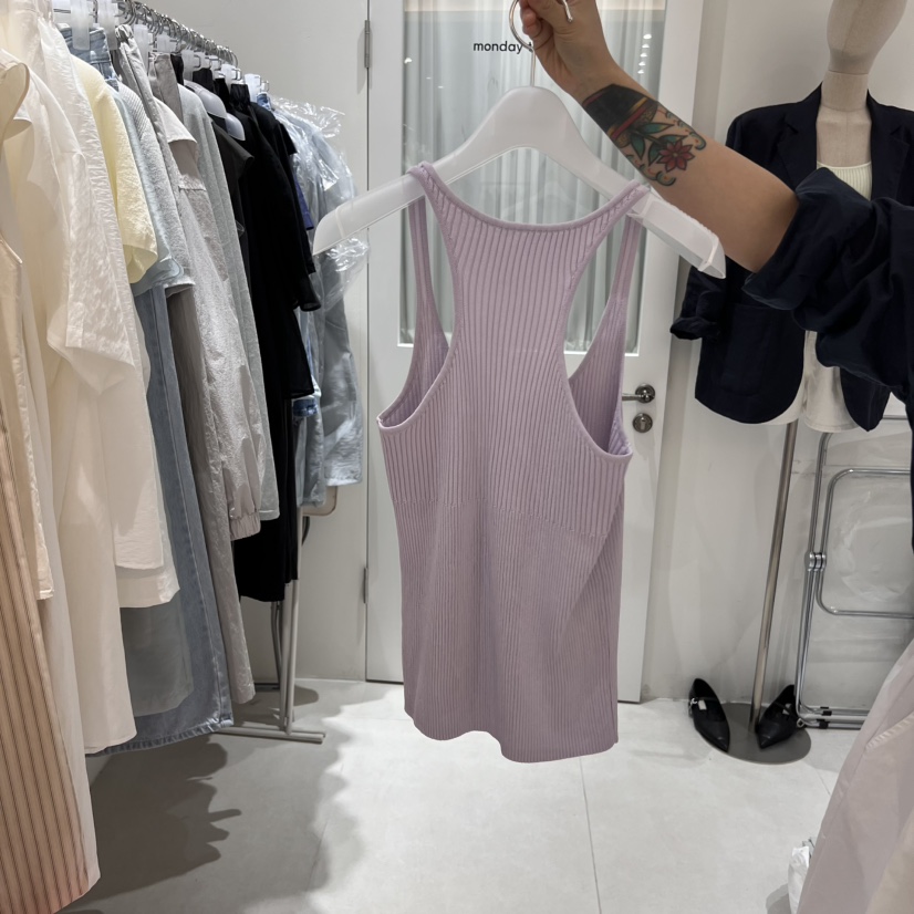 MONDAY TO SUNDAY韓國直郵㊣女裝新品人氣推薦休閑吊帶背心MONDAY TO SUNDAY吊帶/背心