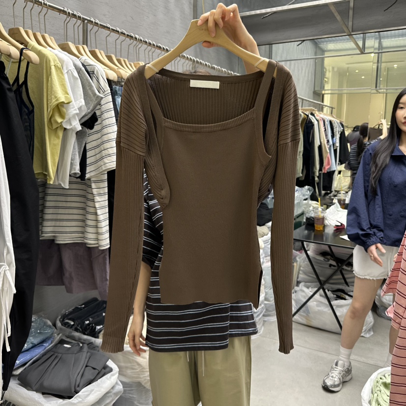 UOOV直郵韓國代購㊣女裝新款休閑25春夏人氣時尚推薦熱賣套裝UOOV套裝圖色3