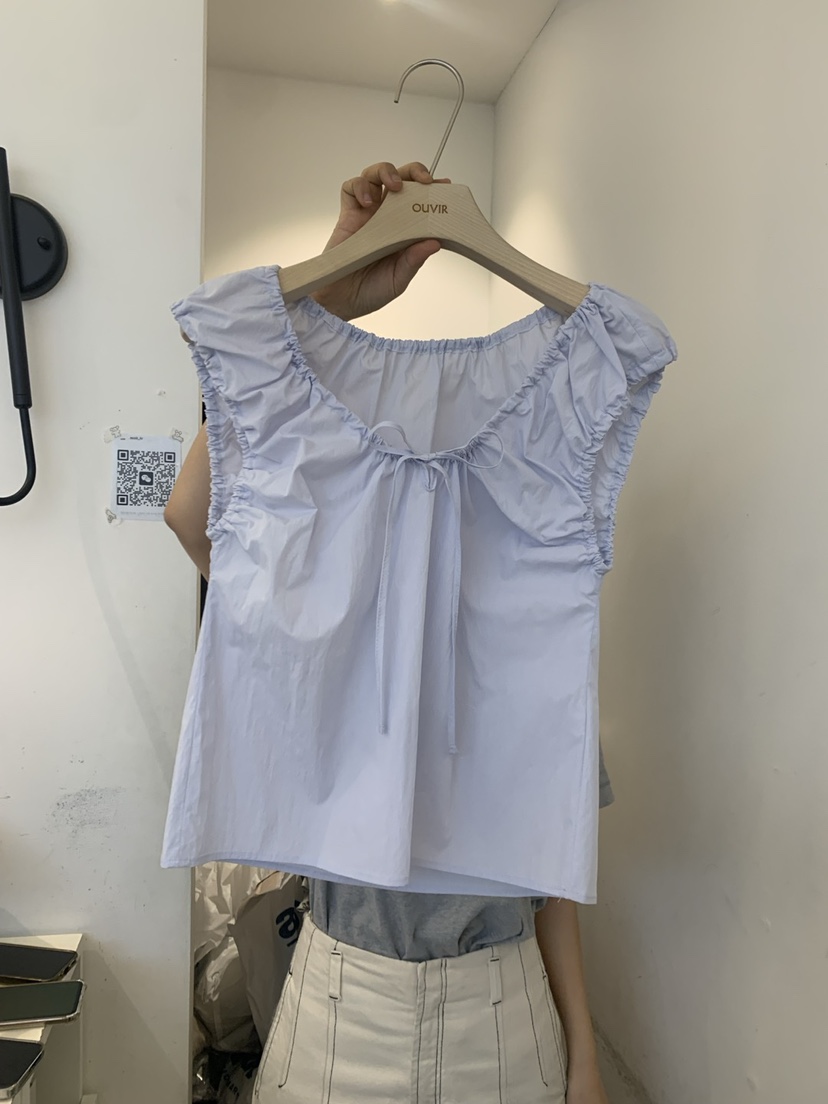 OUVIR直郵韓國代購㊣女裝新品25春夏時尚人氣推薦休閑吊帶背心O.V.R/OUVIR吊帶/背心圖色2