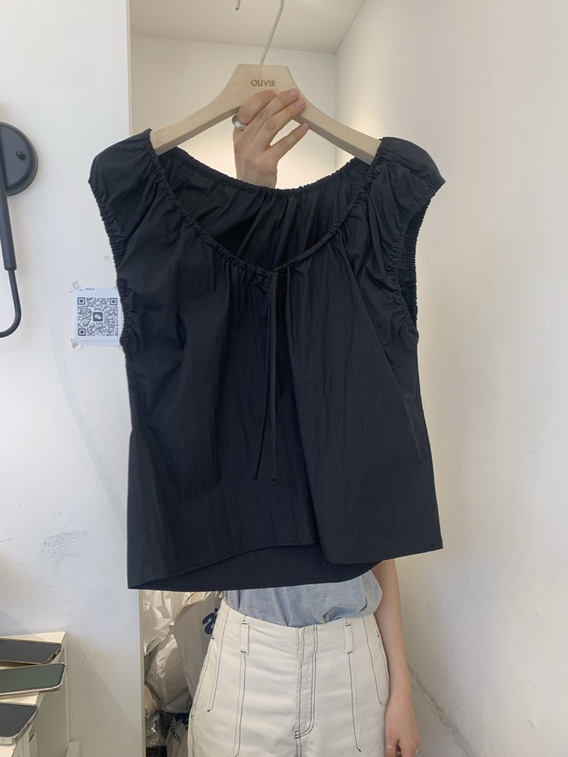 OUVIR直郵韓國代購㊣女裝新品25春夏時尚人氣推薦休閑吊帶背心O.V.R/OUVIR吊帶/背心圖色3