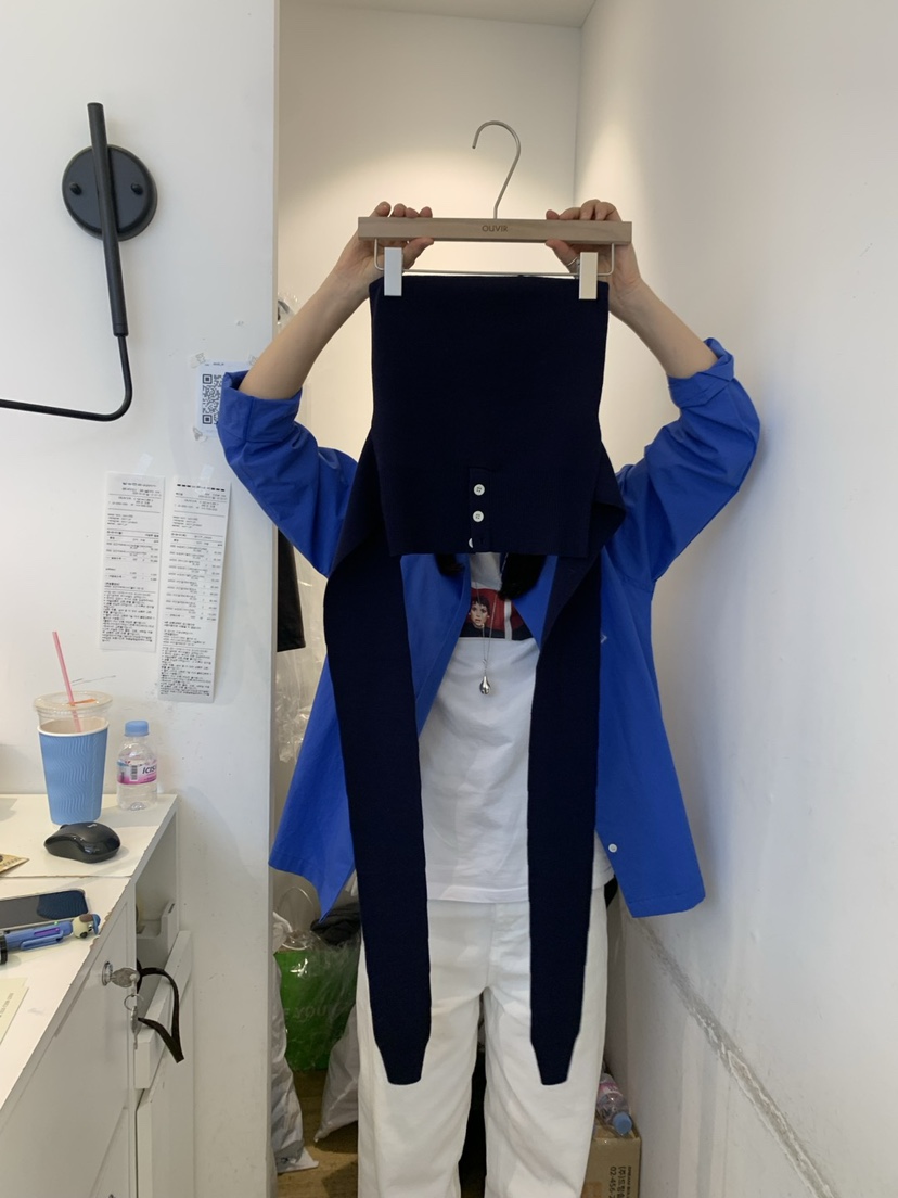 OUVIR韓國直郵㊣東大門實拍女裝新款人氣休閑推薦時尚吊帶背心O.V.R/OUVIR吊帶/背心圖色2