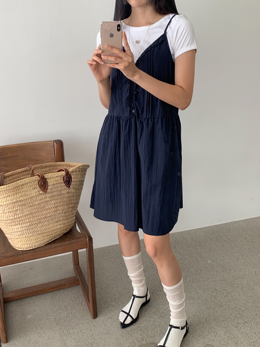 GOYOU韓國直郵㊣女裝新款25春夏休閑時尚推薦人氣熱賣連衣裙de goyou連衣裙