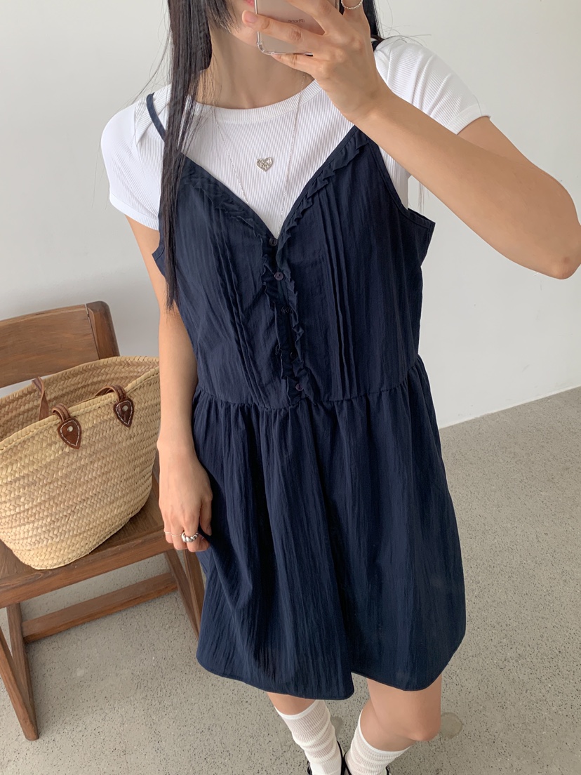GOYOU韓國直郵㊣女裝新款25春夏休閑時尚推薦人氣熱賣連衣裙de goyou連衣裙