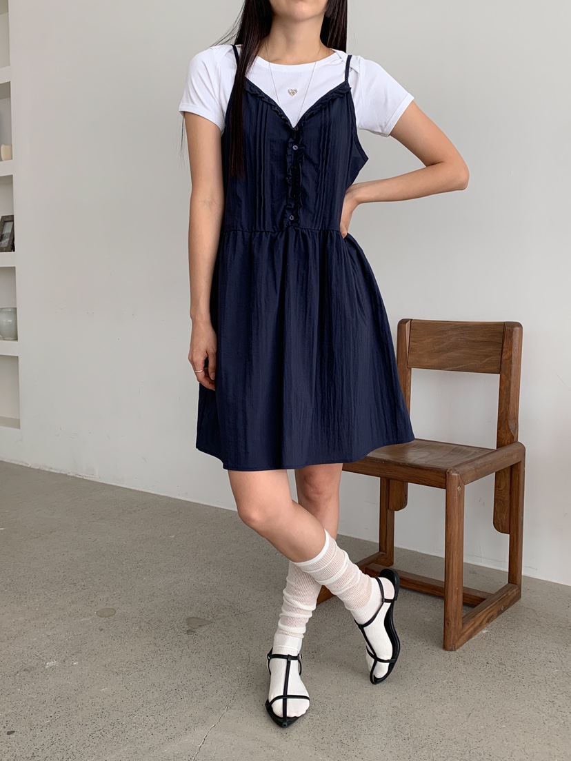 GOYOU韓國直郵㊣女裝新款25春夏休閑時尚推薦人氣熱賣連衣裙de goyou連衣裙