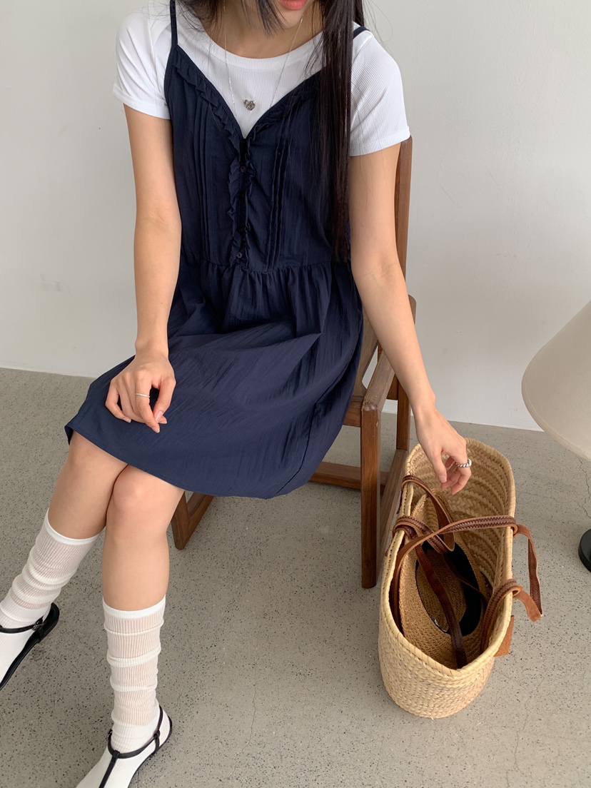 GOYOU韓國直郵㊣女裝新款25春夏休閑時尚推薦人氣熱賣連衣裙de goyou連衣裙