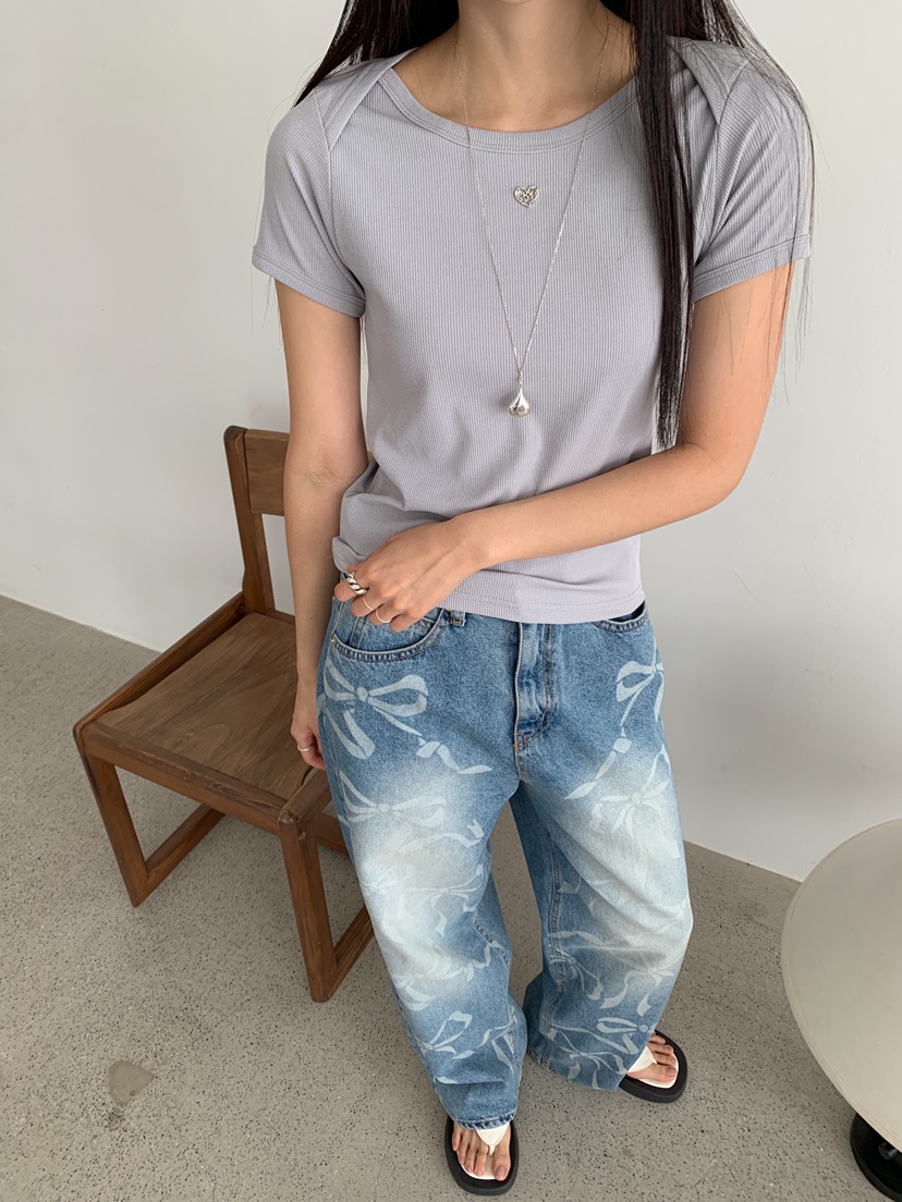 GOYOU韓國㊣直郵東大門代購女裝新款時尚人氣休閑推薦25春夏T恤de goyouT恤