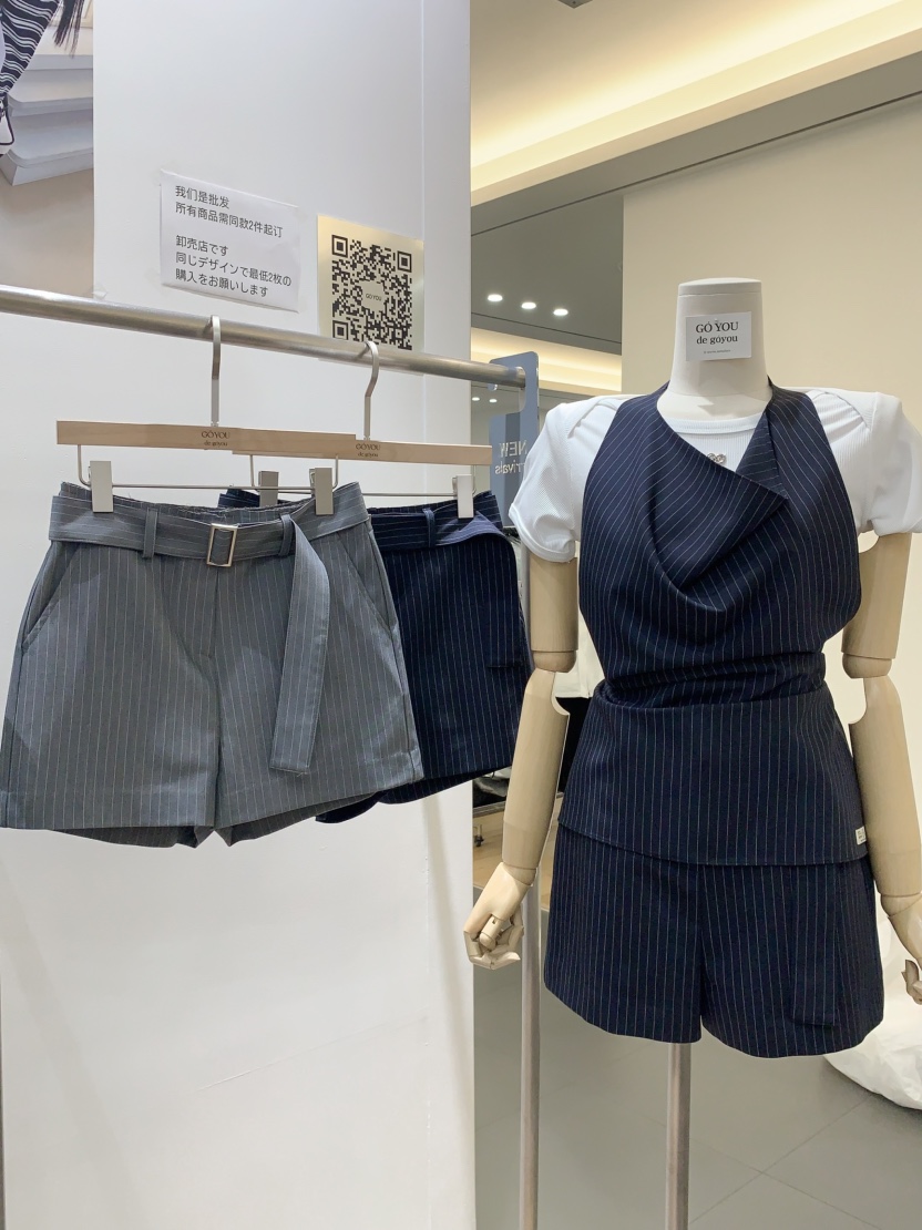 GOYOU韓國㊣直郵東大門代購女裝新款熱賣25春夏休閑時尚短褲de goyou短褲